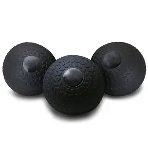 High Quality Home Exercise Black PVC Slam Ball Sand Filled Workout Medicine Slam Ball