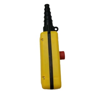 Manette de commande de grue série Xac, interrupteur à bouton-poussoir 9 touches, télécommande à double vitesse pour équipement de levage - Product Image 5