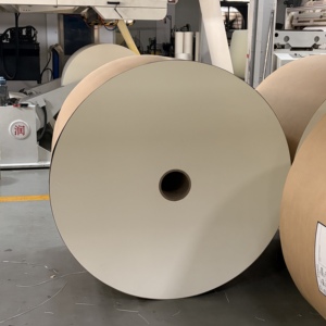 Rouleau de papier enduit de PE simple face, grammage personnalisé, papier de base imperméable pour gobelets jetables à café et thé chaud - Product Image 2