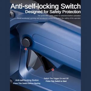 Motosierra eléctrica de vatios, herramienta de varilla guía de 405mm <span class=keywords><strong>para</strong></span> productos de <span class=keywords><strong>madera</strong></span> caseros con bomba de aceite automática y freno - Product Image 5