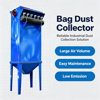 Nouvel unité de filtration à sacs industriel DMC à jet pulsé, compacte, monobloc avec ventilateur pour usine chimique SENOTAY