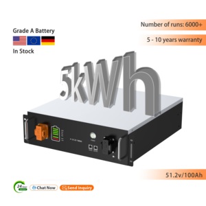 Sistema de Almacenamiento de Energía Doméstico 51.2V 100Ah 5KW 10KW, Batería de Litio para Red Eléctrica con Puerto de Comunicación CAN para Energía Solar Híbrida YF-5 Ho - Product Image 2