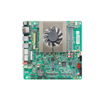 Placa base Mini ITX de ordenador de placa única USB de 3200MHz 6 COM 8 de doble LAN Dual HD1.4 DDR4 SODIMM MHz 6