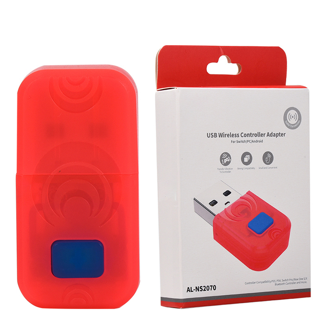 USB Wireless BT Adapter Receiver Gamepad Converter Suitable for Nintendo Switch /lite/oled PS5 PS4 Xbox TV Box Controller