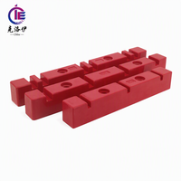 Pince d'isolation rectangulaire pour barre omnibus rouge DMC Keluoyi DL, support fixe pour barre en cuivre avec filetage M4, pour armoire de commutation basse tension, OEM ODM