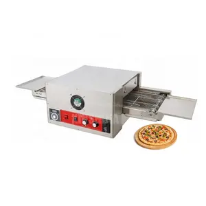 Attrezzatura da cucina gas elettrico 12 18 32 pollici controsoffitto nastro trasportatore roti pita pane pizza forno a tunnel