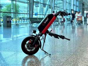 Attachement manuel de fauteuil roulant de nouvelle conception 36V 500W Power Add on Handbike de fauteuil roulant pour <span class=keywords><strong>handicapés</strong></span> - Product Image 3