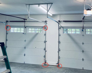 Sostituzione universale per porte in acciaio sezionali moderne <span class=keywords><strong>staffe</strong></span> da Garage regolabili zincate per porte in acciaio - Product Image 6