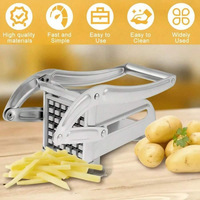 Machine à découper les chips de patate douce manuelle professionnelle à vente chaude, lame en acier inoxydable, outil de cuisine, coupe-frites