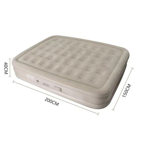 Colchón Inflable Doble de Tamaño Queen, Plegable y Fácil de Transportar, con Bomba Integrada, Ideal para Camping, Precio de Fábrica - Product Image 1