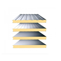 Panneau sandwich PU 100 mm sur mesure pour chambre froide, congélateur et chambre froide de plain-pied, idéal pour la viande et le poisson