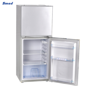 ตู้เย็นแบบพกพา Smad Solar 12/24v ราคาโรงงาน คุณภาพดี แบบสองประตู ช่องแช่แข็งด้านบน รุ่น DDT-118D8(DC) - Product Image 4