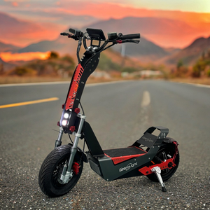 Vente en gros de trottinettes électriques F8 72V 30-60Ah avec une autonomie de 60-180 km, puissantes, avec pneus de 16 pouces, moteur QS, démarrage par carte NFC, trottinette électrique pour adultes - Product Image 1