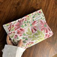 Tas Makeup Minimalis Bahan Polyester Grosir untuk E-commerce Lintas Batas, Organizer Perawatan Kulit Portabel, Kantong Lingerie Travel