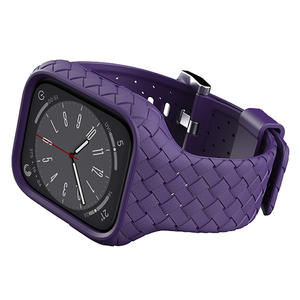 Correa Tejida para <span class=keywords><strong>Apple</strong></span> <span class=keywords><strong>Watch</strong></span> de 49mm, 45mm, 44mm, 38mm, 41mm, Series Ultra 8, 7, <span class=keywords><strong>6</strong></span>, 5, 4, SE, Brazalete Deportivo para iWatch 3 de 42mm - Product Image 3