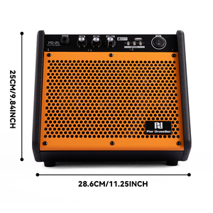Amplificador <span class=keywords><strong>de</strong></span> tambor eléctrico <span class=keywords><strong>de</strong></span> alta calidad, 25W <span class=keywords><strong>de</strong></span> potencia, seguridad superior, último diseño, altavoz portátil, accesorio para instrumento Musical - Product Image 5