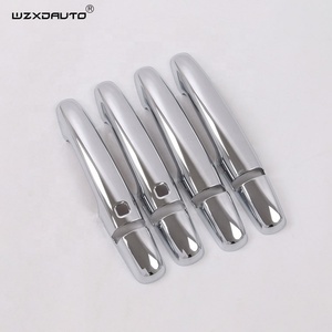 WZXDAUTO Cubiertas de Manijas de Puerta de Coche Cromadas ABS con Orificio Inteligente, 8 Piezas, Accesorios 2020 para Ertiga - Product Image 3