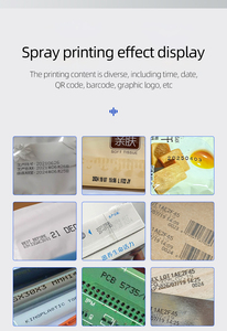 Imprimante à jet d'encre portable DEMAX 600 DPI pour marquage de codes de lots, dates d'expiration, QR codes et logos sur sacs en plastique, cartons, métaux et bois - Product Image 2