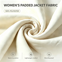 Veste matelassée à col montant pour femme, fermeture à boutons-pression, finition brillante légère, style urbain chic, manteau d'hiver décontracté pour femme, tenue quotidienne en ville