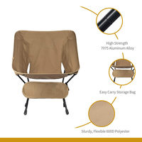 Chaises de Camping pliables chaise pliante d'extérieur mise à niveau avec poche pour l'extérieur