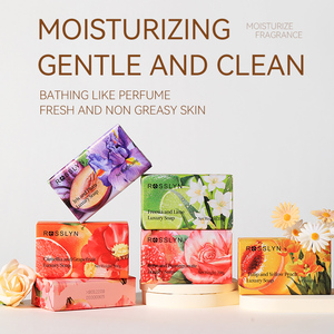 ROSSLYN 200G Luxe Bloemige en Fruitgeurende Zeep Hydraterende <span class=keywords><strong>Geurzeep</strong></span> Zachte Reinigende Huid Zeep Handgemaakte Zeep - Product Image 1
