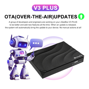 Trọn đời miễn phí siêu TV Box streaming media player Set-Top Box 4 + 64GB 8K Ultra HDR10 + wifi6 thông minh Android vseebox V3 cộng với - Product Image 3