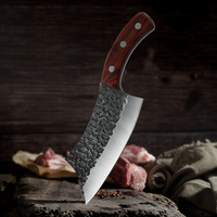 Couteau à désosser 6,3'' forgé à la main en acier inoxydable, couteau de cuisine serbe, couteau de chef boucher, outils de boucherie extérieurs