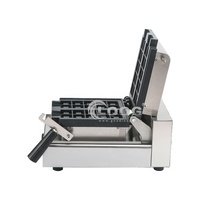 Gaufrier vertical belge électrique populaire pour la gaufre commerciale antiadhésive de machine de cuisine pour l'usage extérieur d'hôtel de ménage