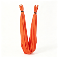 Ceinture d'entraînement en nylon haute résistance BSW, multicolores, pour yoga volant, étirements, équipement de gym aérien, exercices, 5 mètres, toutes saisons