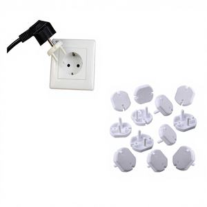 Protector de Enchufes y Tomas de Corriente de Plástico para la Seguridad Infantil Prodigy OL012, Fácil Instalación para Bebés - Product Image 1