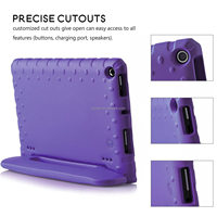 Housse de tablette HGD pour Amazon Kindle Fire HD 10 2015 / 2017 / 2019 pouces étui en mousse EVA avec support