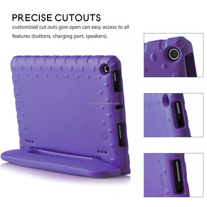 Housse de <span class=keywords><strong>tablette</strong></span> HGD <span class=keywords><strong>pour</strong></span> <span class=keywords><strong>Amazon</strong></span> Kindle Fire HD <span class=keywords><strong>10</strong></span> 2015 / 2017 / 2019 <span class=keywords><strong>pouces</strong></span> étui en mousse EVA avec support - Product Image 3