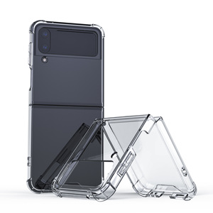 Z <span class=keywords><strong>Flip</strong></span> <span class=keywords><strong>4</strong></span> 5 6 Handy hülle Weiche TPU PC Hart acryl Stoß feste Rüstung Handy hülle Für Samsung Galaxy Z Fold 6 5 <span class=keywords><strong>4</strong></span> Handy hülle - Product Image 2