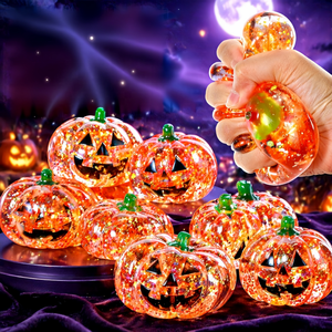 Nuevo Juguete Antiestrés <span class=keywords><strong>de</strong></span> Plástico Blandito con <span class=keywords><strong>Cabeza</strong></span> <span class=keywords><strong>de</strong></span> Calabaza para Halloween 2026, Estilo Caramelo <span class=keywords><strong>de</strong></span> Malta, <span class=keywords><strong>de</strong></span> Rebote Lento, Recuerdo <span class=keywords><strong>de</strong></span> Fiesta CZFIT 5*8CM - Product Image 4