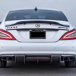 สปอยเลอร์หลังคาร์บอนไฟเบอร์ทรง RT Style W218 CLS63 CLS300 CLS350 สำหรับรถยนต์เมอร์เซเดส-เบนซ์ <span class=keywords><strong>CLS</strong></span> <span class=keywords><strong>AMG</strong></span> ปี 2012-2018 - Product Image 6