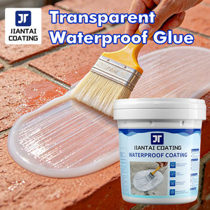 Revêtement imperméable haute dureté, matériau imperméable respectueux de l'environnement, peinture adhésive transparente imperméable pour la maison - Product Image 1