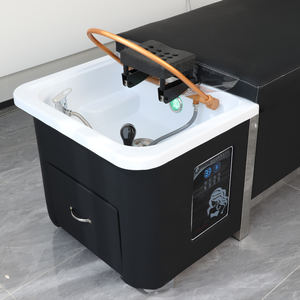 Multifunktion ales <span class=keywords><strong>Massage</strong></span> Shampoo Stuhl Kopf Spa Shampoo Bett mit Wassertank Benutzer definierte Wasser zirkulation Haar Shampoo Bett für Salon - Product Image 6