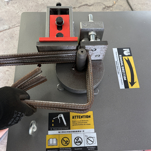 Máquina Eléctrica para Doblar Barras de Acero, Venta Directa de Fábrica, para Construcción, Dobladora de Estribos, Dobladora de Tubos y Varillas - Product Image 3