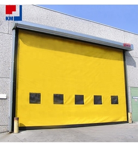 <span class=keywords><strong>Porte</strong></span> à fermeture éclair haute sécurité, haute vitesse, imperméable, en nylon durable, avec ouverture latérale électrique pour entrepôt - Product Image 4