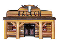 Tente gonflable de pub de salon de l'Ouest sauvage pour l'événement extérieur de partie