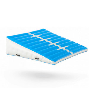 Tapis de gymnastique gonflable personnalisé pour usine, <span class=keywords><strong>Airtrack</strong></span> inclinable, ensemble de base professionnel, équipement de gym pliable et étanche - Product Image 1