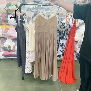 Abito da donna <span class=keywords><strong>all</strong></span>'ingrosso con spalline sottili, disponibile in magazzino, stile fresco e leggero, abbigliamento casual da donna, vestiti in stock - Product Image 6