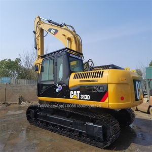 Excavadora hidráulica sobre orugas Caterpillar 313D usada, motor Caterpillar C4.2, potencia de 72kW, capacidad de cucharón de 0,65 m³ a la venta, stock caliente - Product Image 4