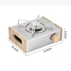 Entegre Mini Kasetli Ocak, Dış Mekan Kamp Ocakları, Evde Sıcak Yemek Pişirmek İçin Taşınabilir Gazlı Ocak - Product Image 2