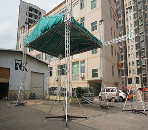 Lighting Event Outdoor Stage Truss Concert Roof Aluminum <b>Frame</b> Truss Structure Portable display - Product Image 5