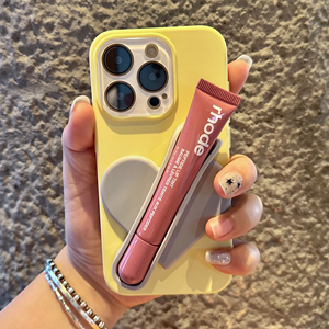 Một Mới Hợp Thời Trang Thương Hiệu Của Phổ Biến Son Môi Và Son Dưỡng Môi Hình Trái Tim Silicone Lưu Trữ Trở Lại Stick Điện Thoại Trường Hợp Lười Biếng Đứng - Product Image 3