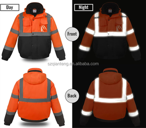 AQTQ Soft Shell Heating <strong>Jackets</strong> Clothing Outwear Work <strong>Safety</strong> Heater Men Coats Waterproof Insulated Heated Hi Vis <strong>Jacket</strong> - Product Image 6