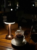 Lampe de table LED moderne portable à chargement USB, veilleuse à intensité variable pour la maison, restaurant américain, hôtel, usine, vente en gros