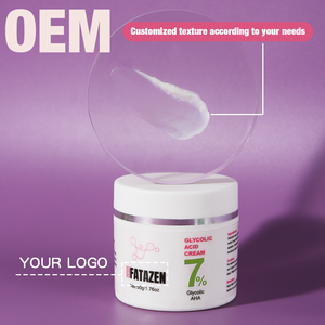 Crema de Ácido Glicólico al 7% para el Tratamiento del Acné de Marca Privada, Exfoliante, Aumenta la Elasticidad de la Piel, Hidratante, Reduce las Líneas Finas y las Arrugas - Product Image 5