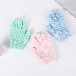 Fournitures de bain pour adultes Gants en <span class=keywords><strong>nylon</strong></span> pour le gommage des mains et le dos <span class=keywords><strong>Brosse</strong></span> de bain exfoliante pour le bain et la relaxation - Product Image 2